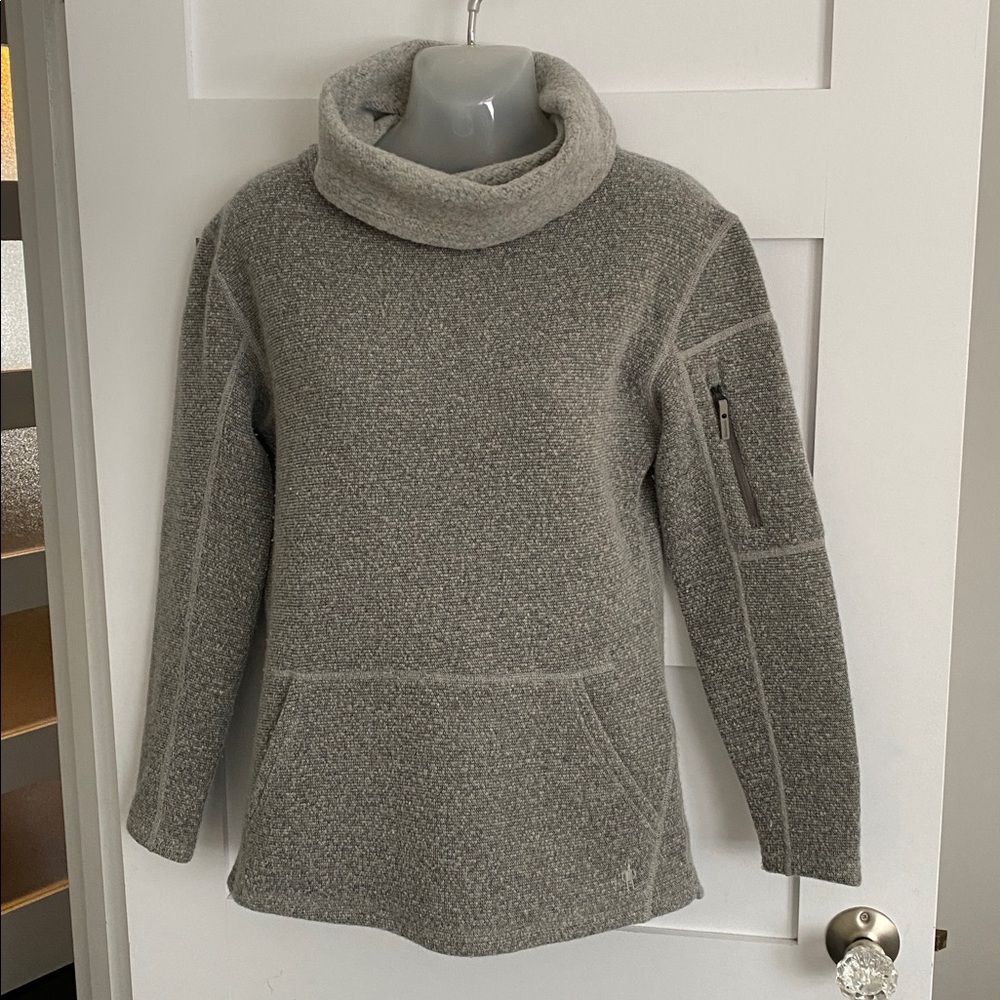 Smartwool Women's Gray Cowl Neck Sweater